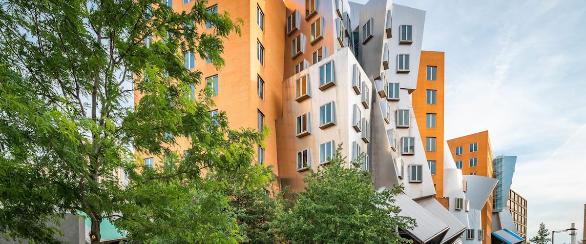 Massachusetts Institute of Technology featuring modern architecture