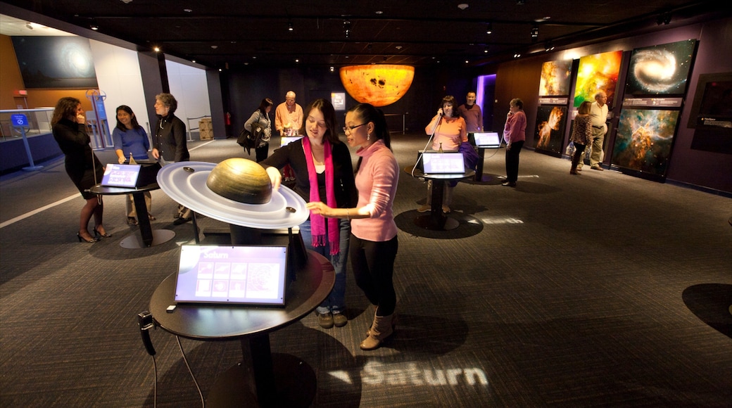 Museum of Science som viser interiør