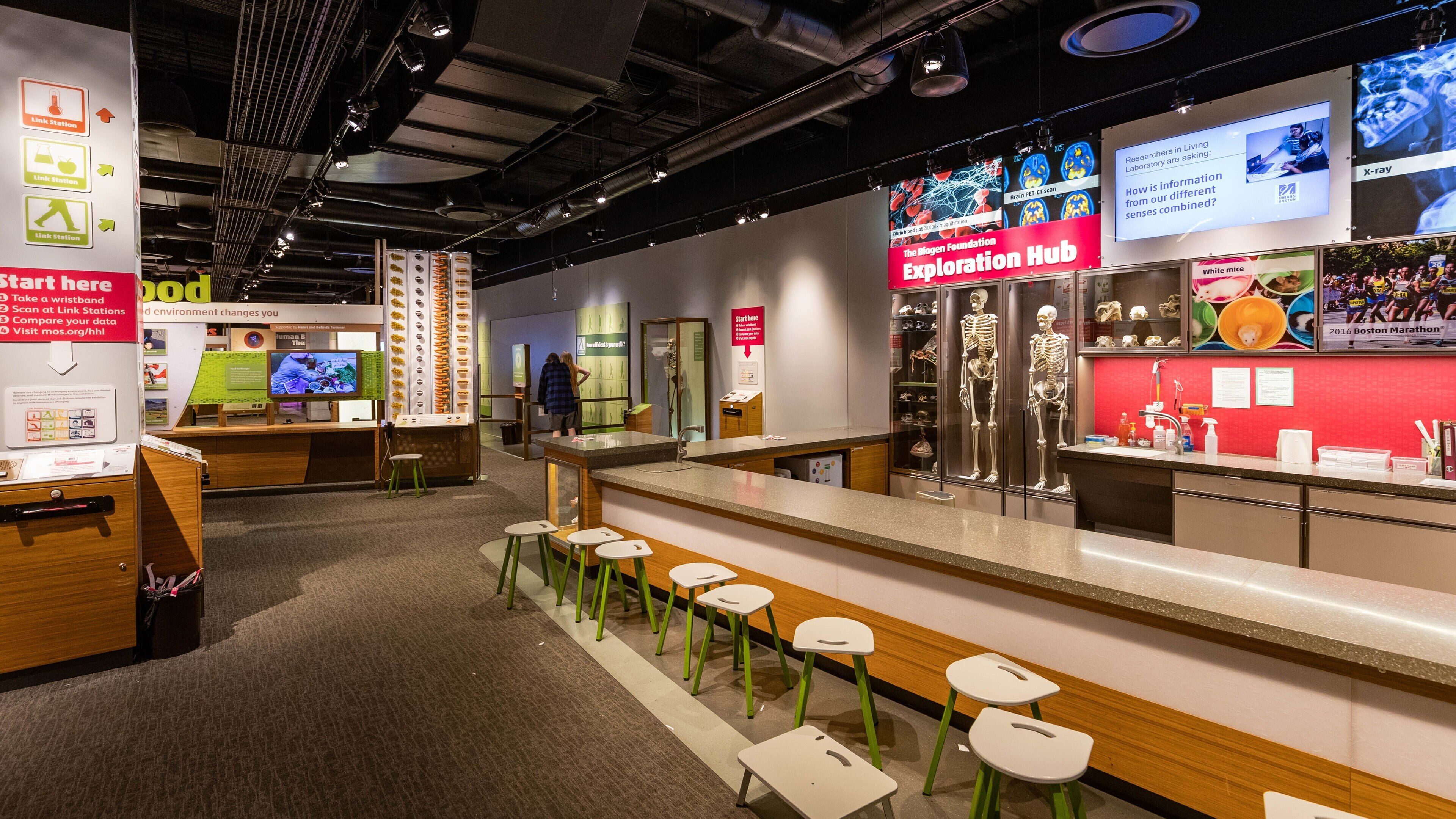 Museum of Science showing interior views