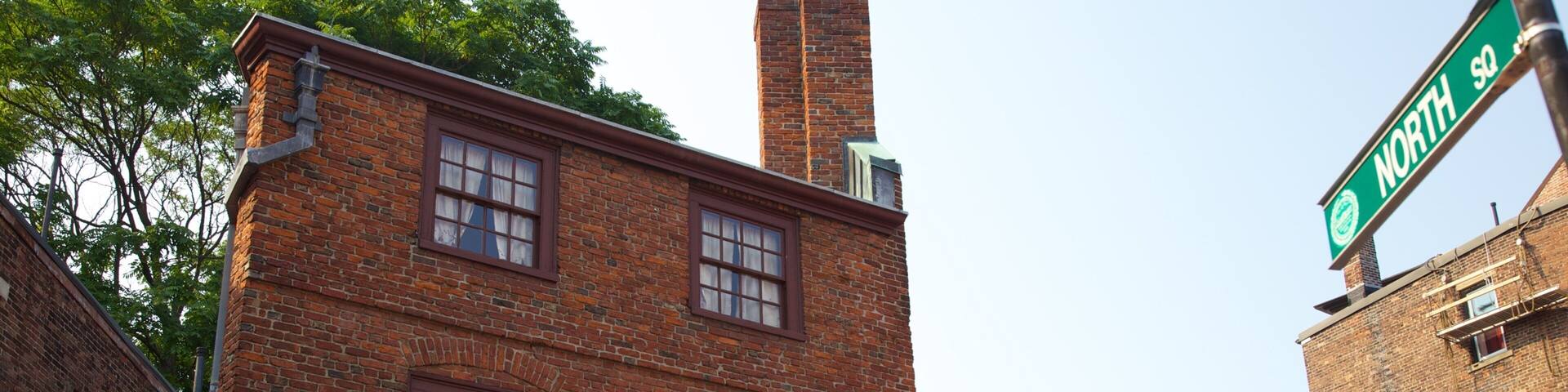 Paul Revere House qui includes patrimoine architectural, ville et maison
