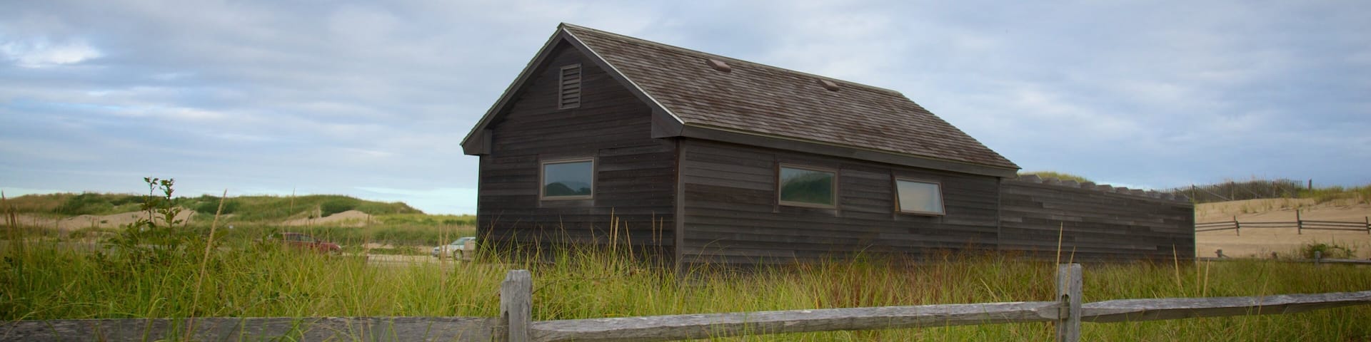 Head of the Meadow Beach featuring tranquil scenes and a house