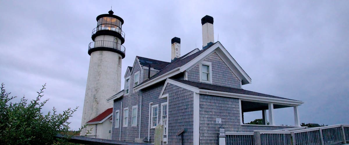 Highland Lighthouse featuring general coastal views, a lighthouse and a house