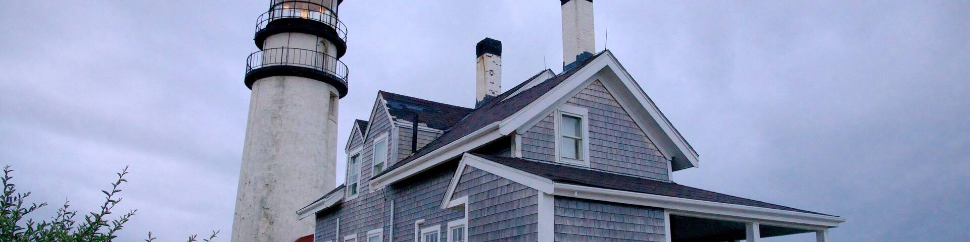 Highland Lighthouse featuring general coastal views, a lighthouse and a house