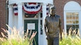 John F. Kennedy Hyannis Museum featuring a statue or sculpture