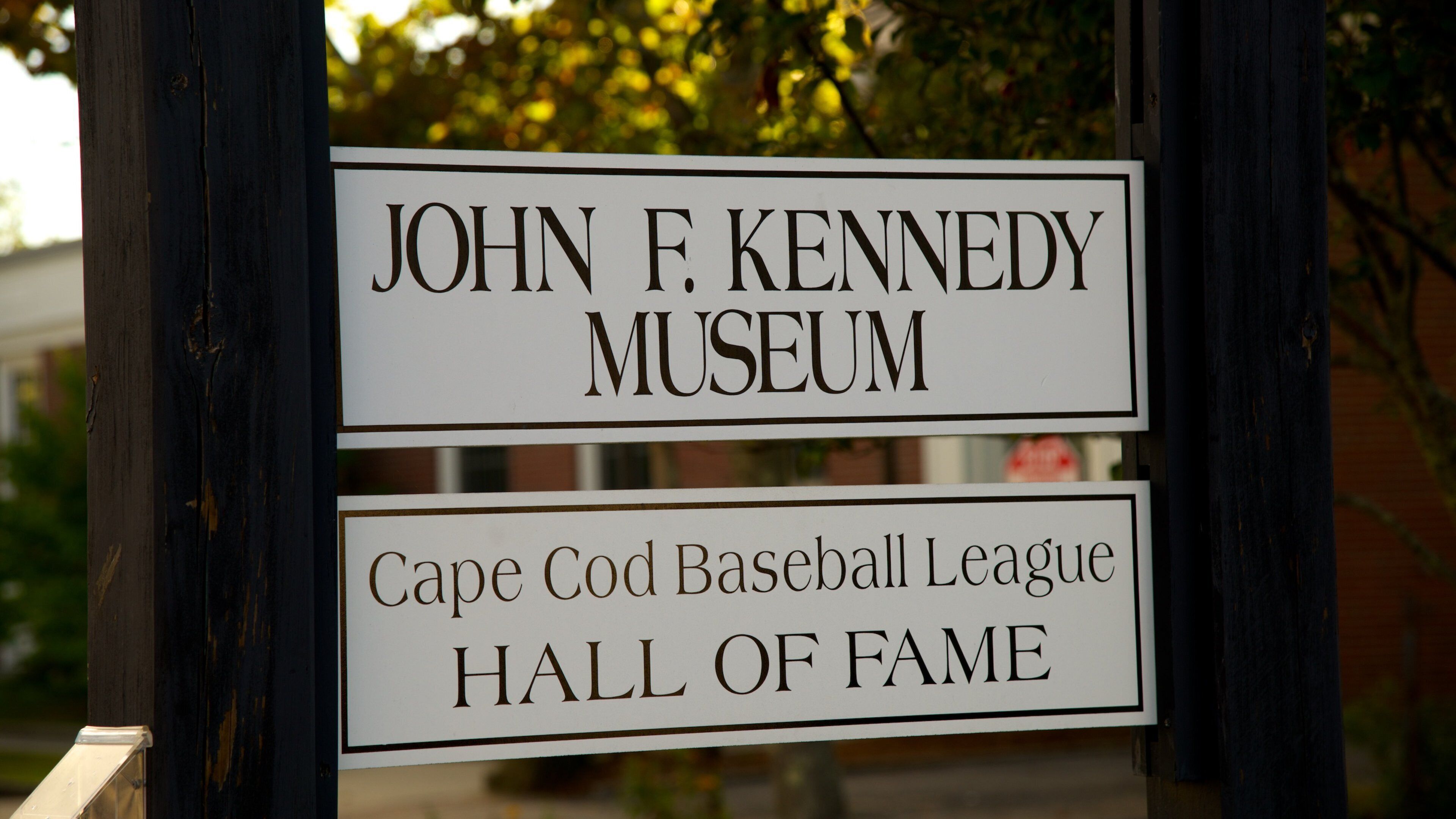 John F. Kennedy Hyannis Museum toont bewegwijzering