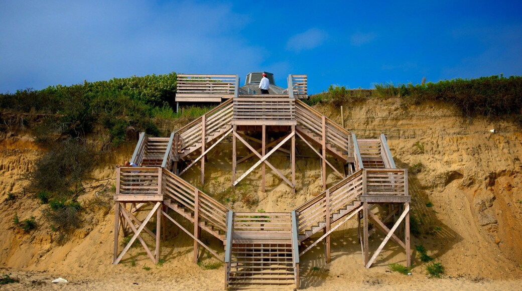 Nauset Light Beach showing a sandy beach