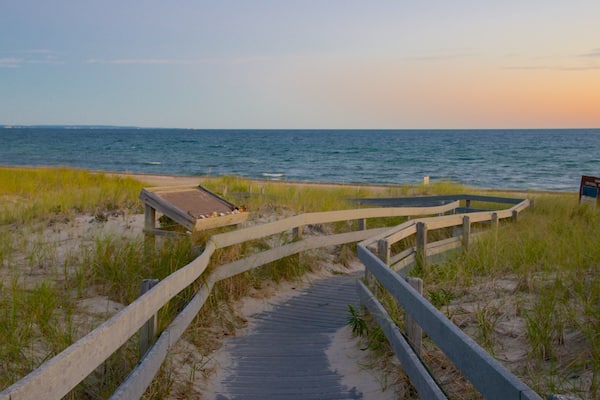 Sandy Neck Beach montrant vues littorales