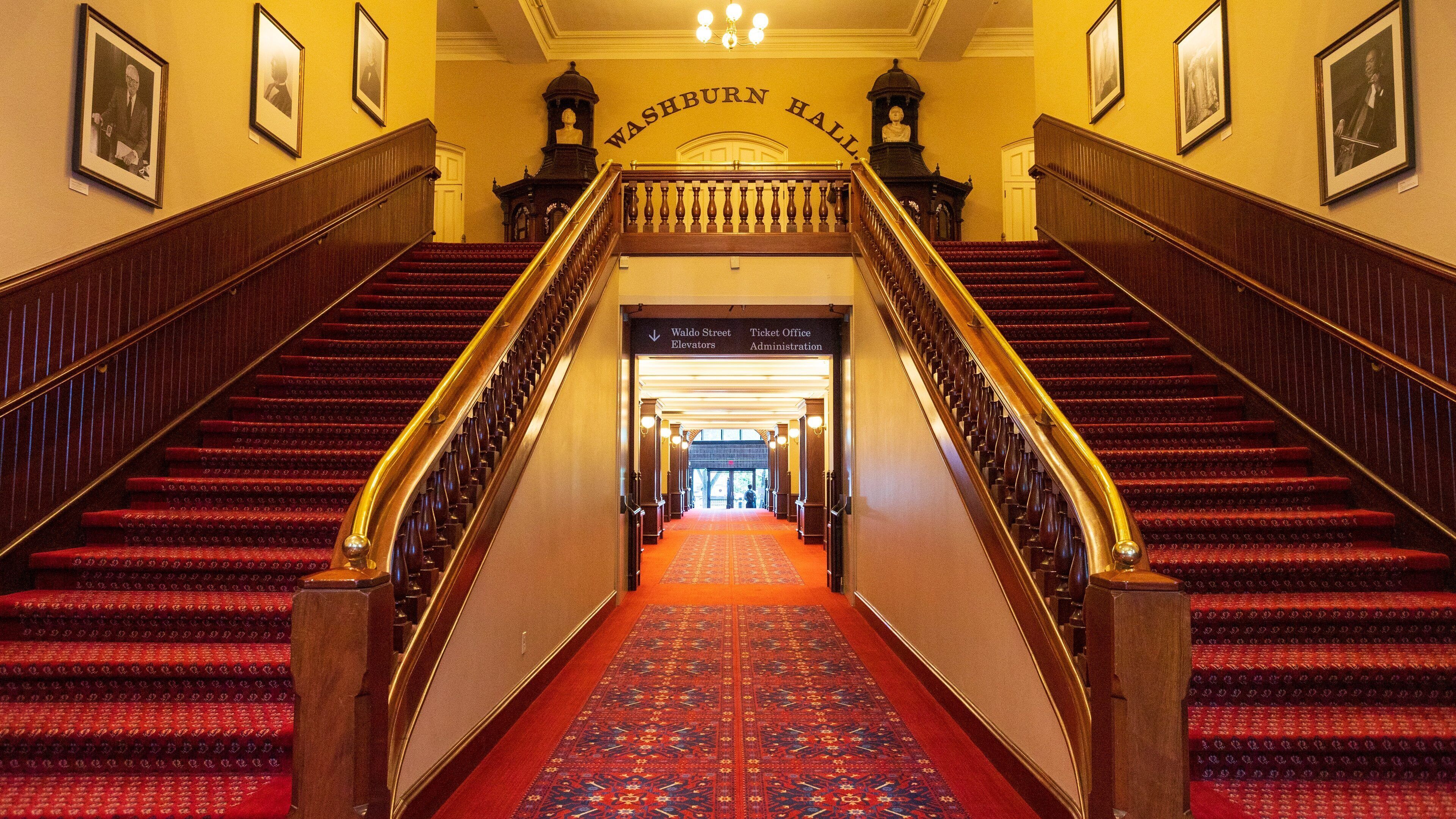 Mechanics Hall featuring interior views and heritage elements