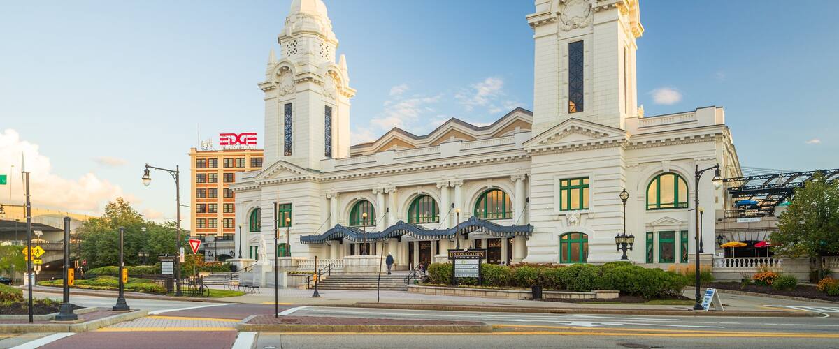 Union Station featuring heritage architecture