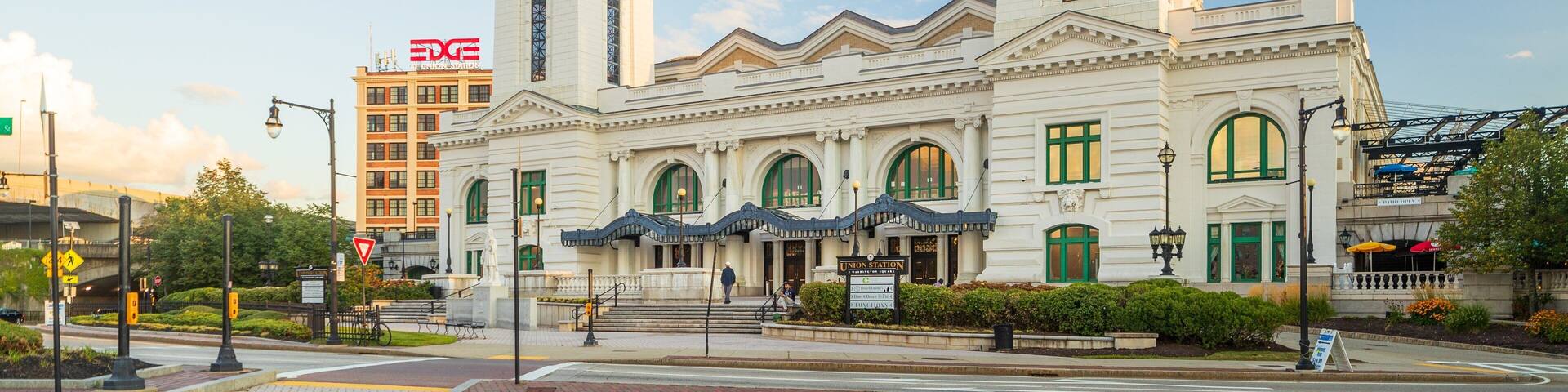 Union Station featuring heritage architecture