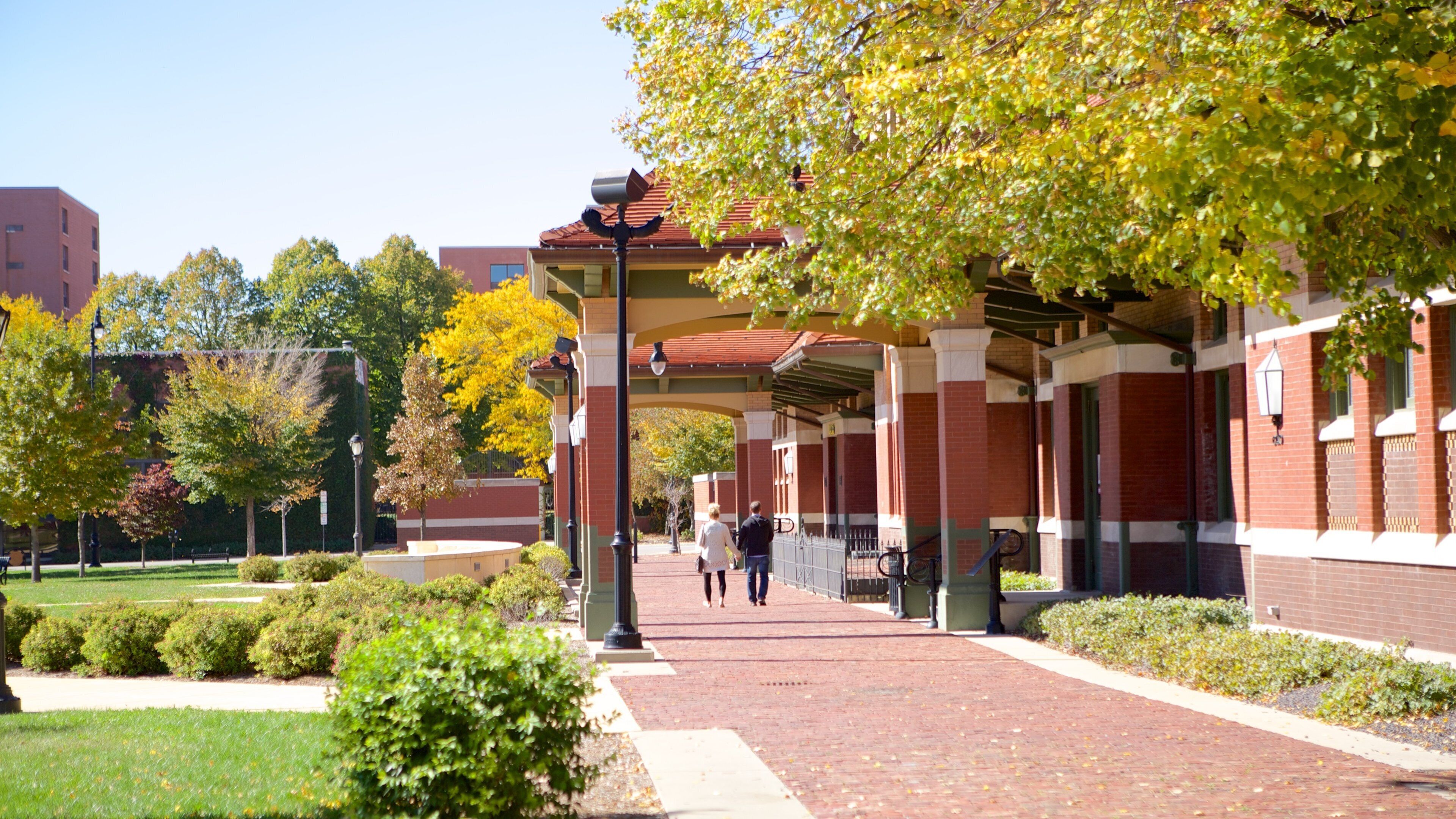 Union Station toont een park
