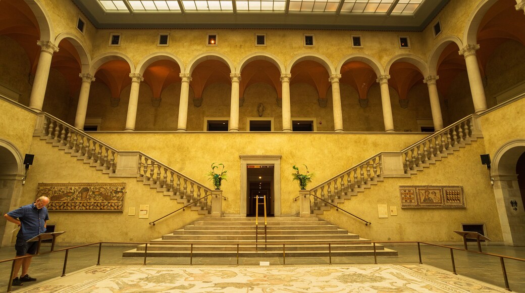 Worcester Art Museum which includes interior views and heritage elements