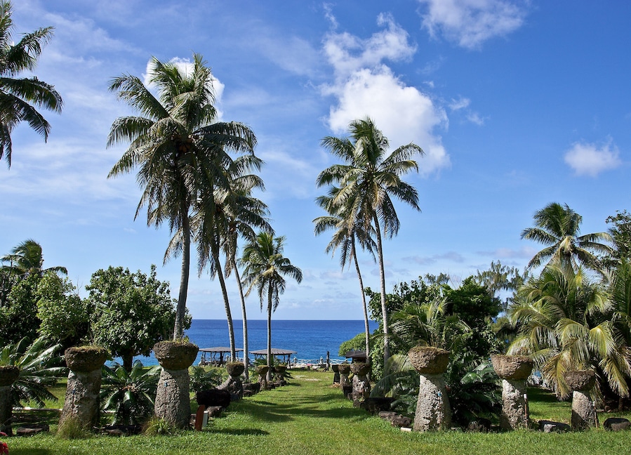 Park on Rota island Northern Mariana Islands