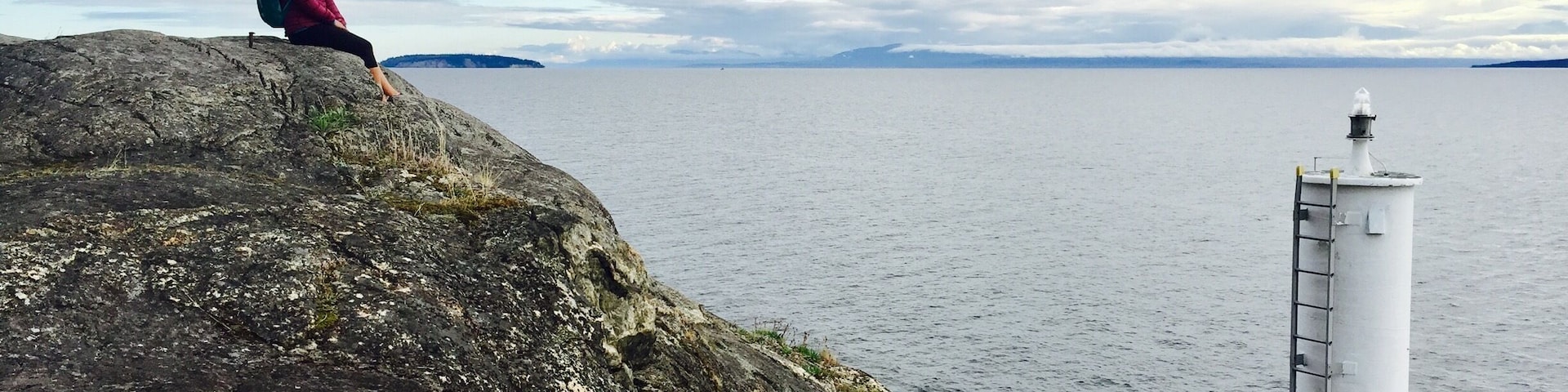 Lighthouse at Francis point trail