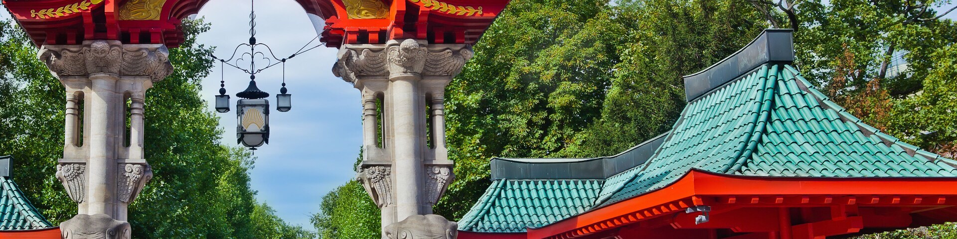 berlin zoo entrance gate germany