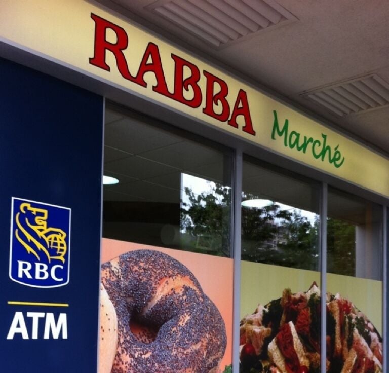 Near 401. Open 24 hours.  Upscale grocery store with shush, wraps, deli, etc. Across from Avondale park. Eat lunch on park benches. At 12 Harrison Garden Blvd.