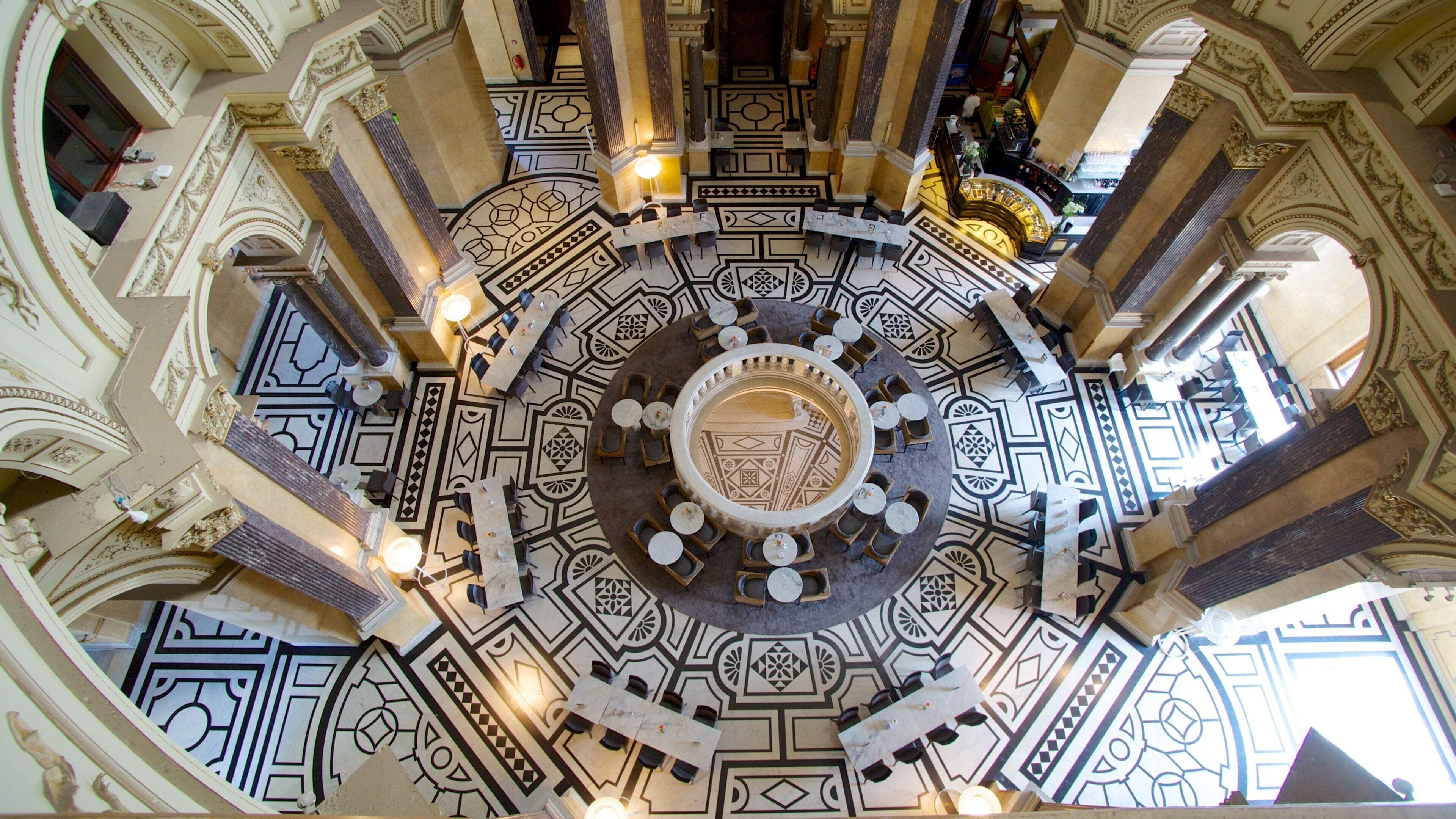 Museum of Natural History featuring heritage architecture and interior views