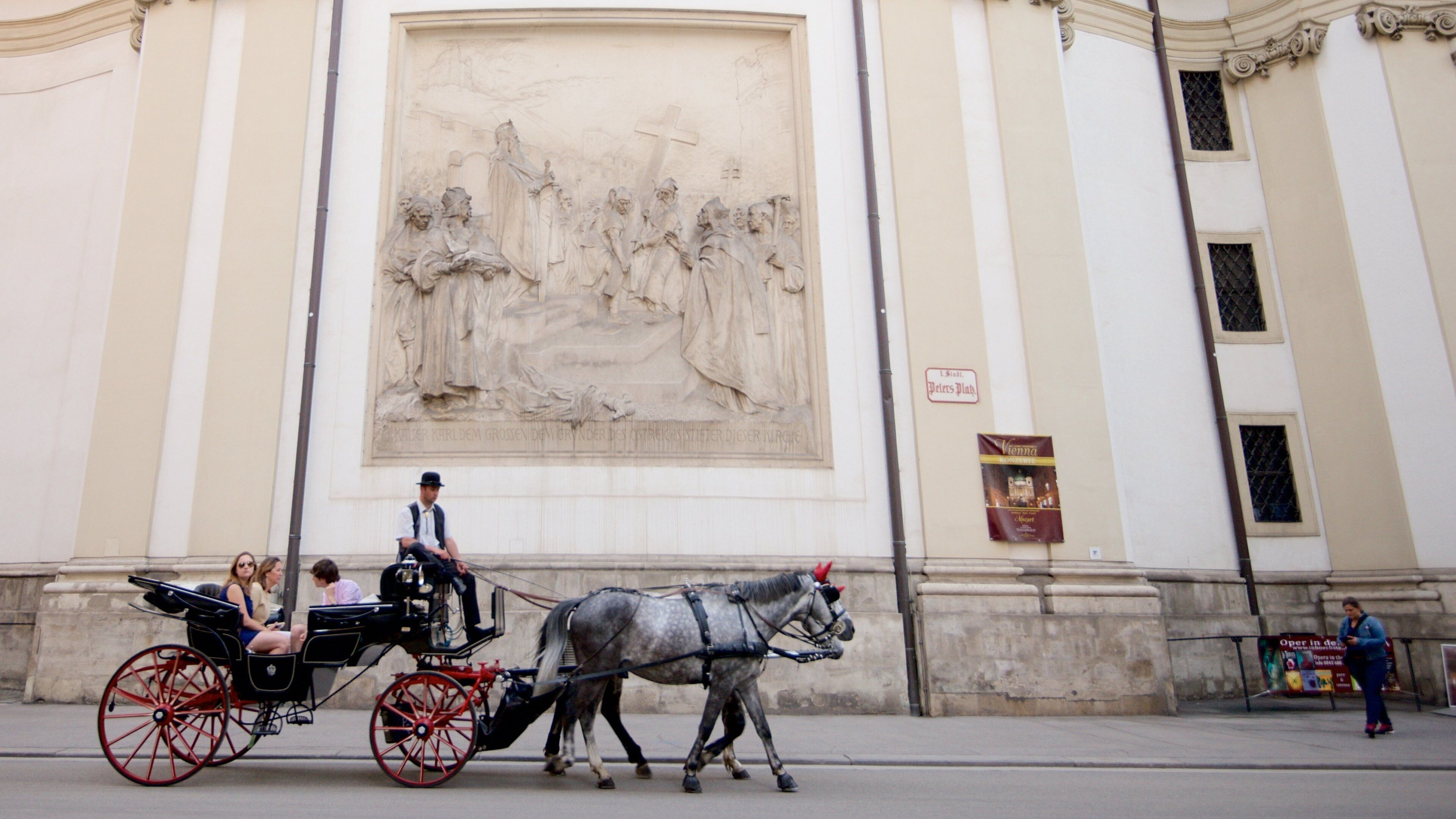 St. Peter\'s Church featuring horseriding