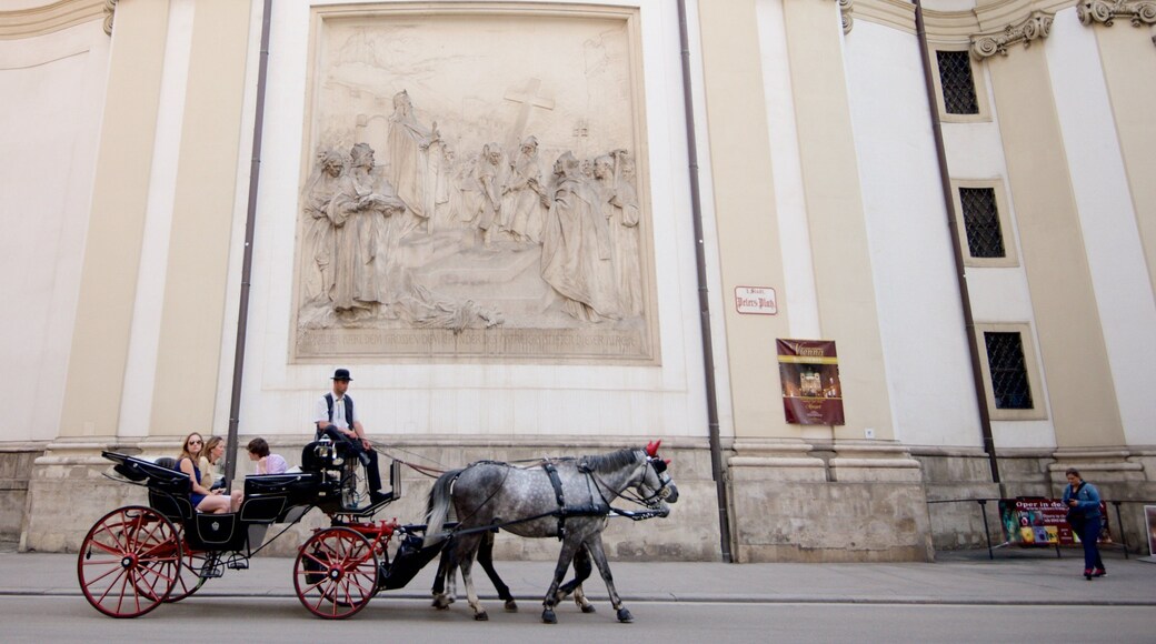 St. Peter\'s Church featuring horseriding