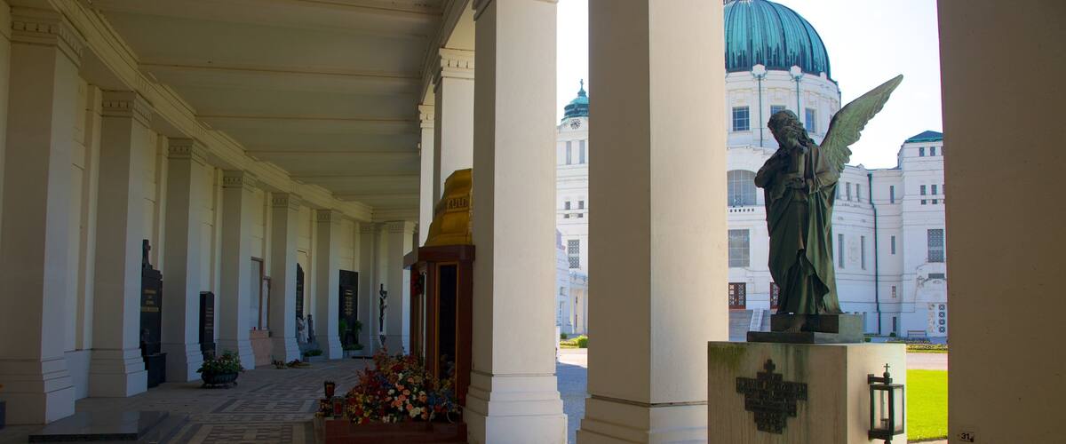 Central Cemetery which includes heritage architecture, a statue or sculpture and a cemetery