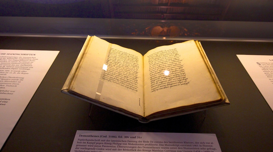 Austrian National Library featuring interior views