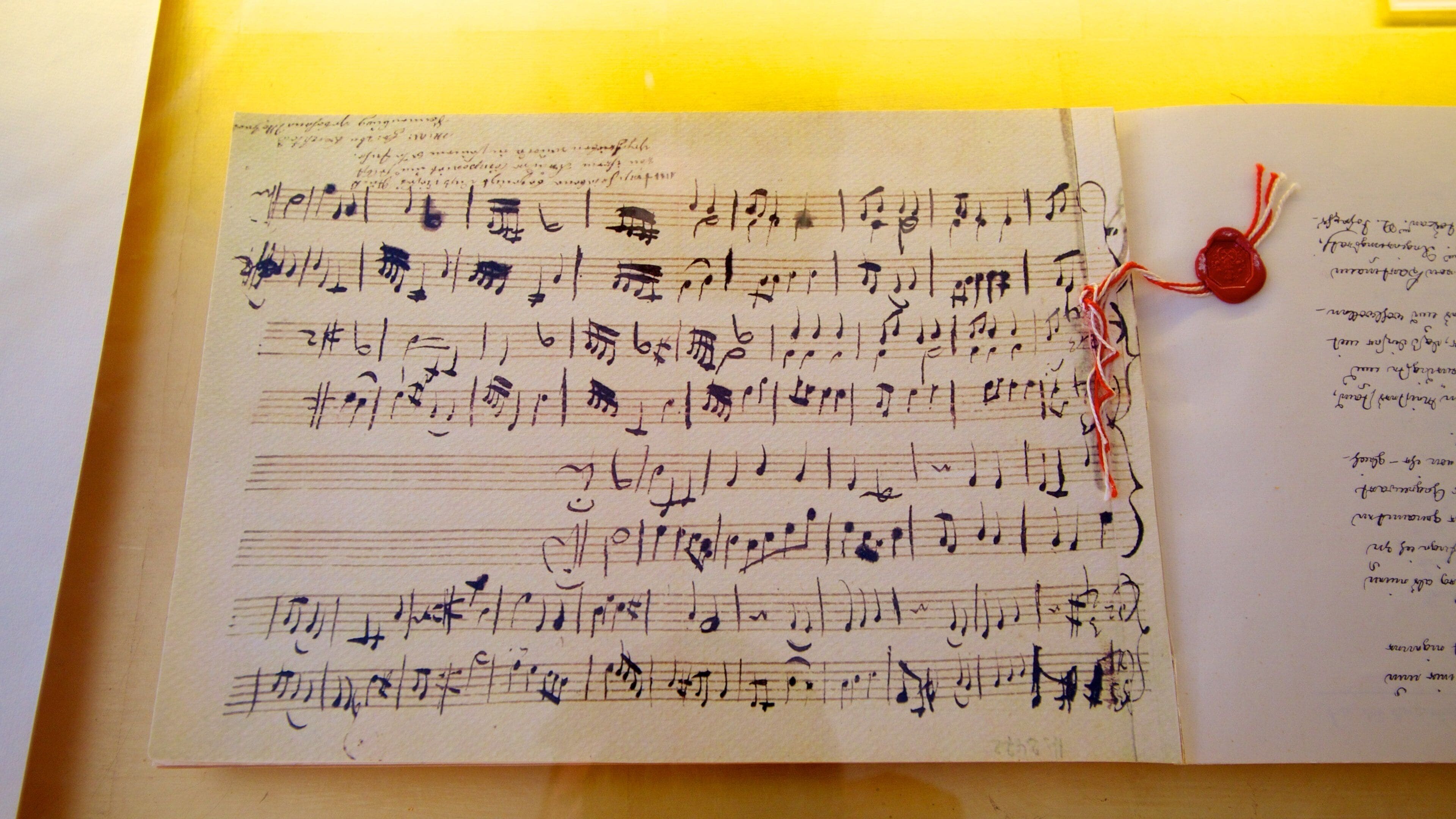 Mozart\'s Birthplace showing signage and music