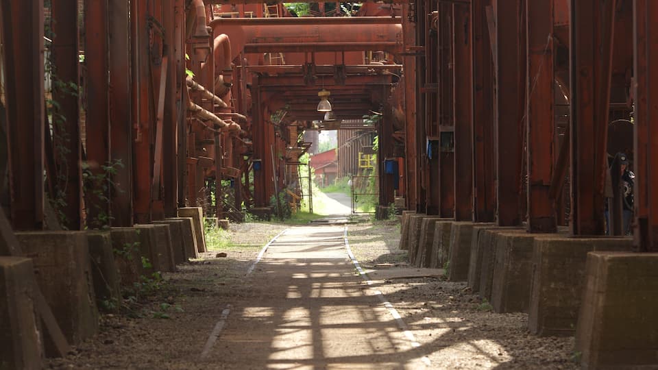 Sloss Furnaces which includes industrial elements