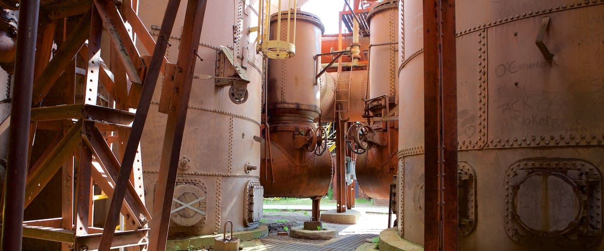 Sloss Furnaces which includes industrial elements