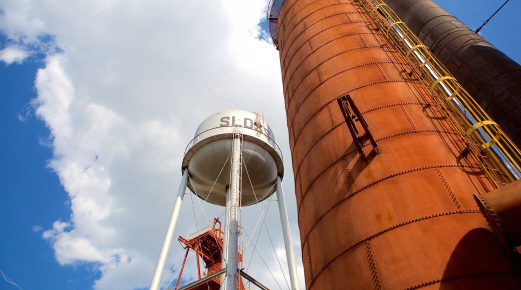 Sloss Furnaces which includes industrial elements