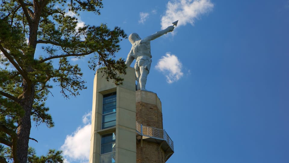 Vulcan Statue featuring a statue or sculpture