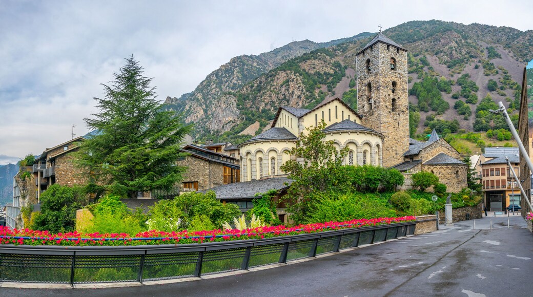 Saint Stephen church in Andorra la Vella