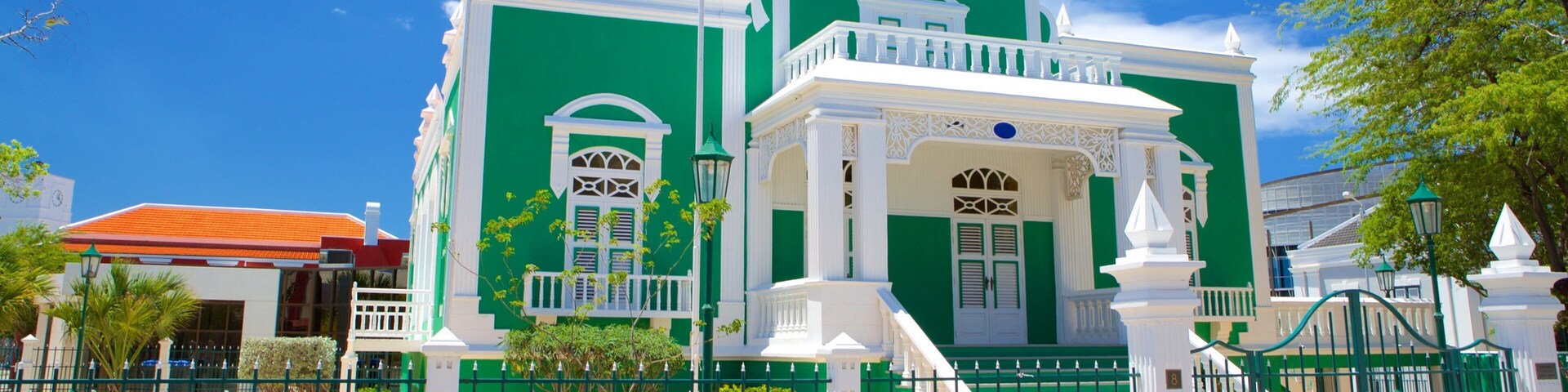 Aruba Town Hall which includes an administrative buidling