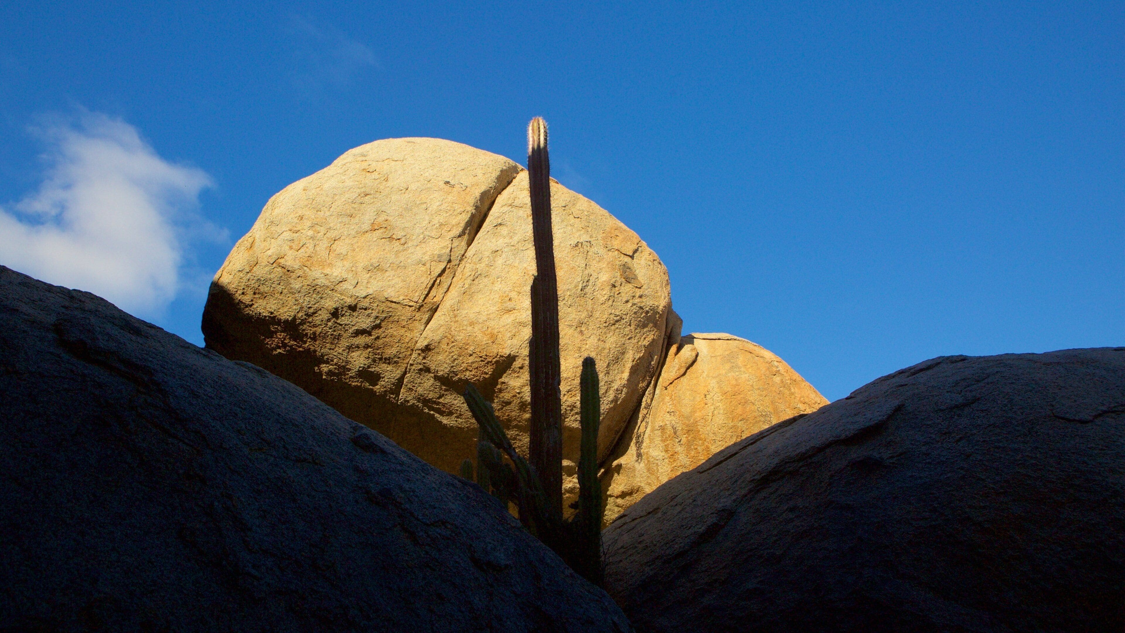 Ayo Rock Formations featuring a gorge or canyon