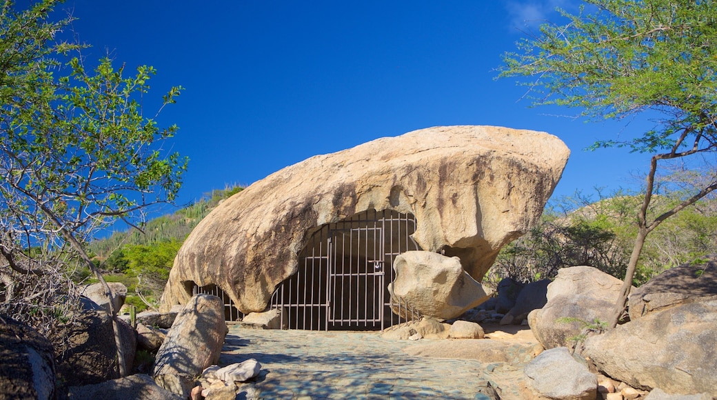 Ayo Rock Formations which includes caves