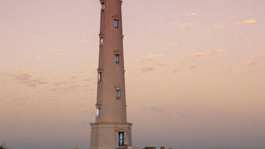 Sunset California Lighthouse Aruba