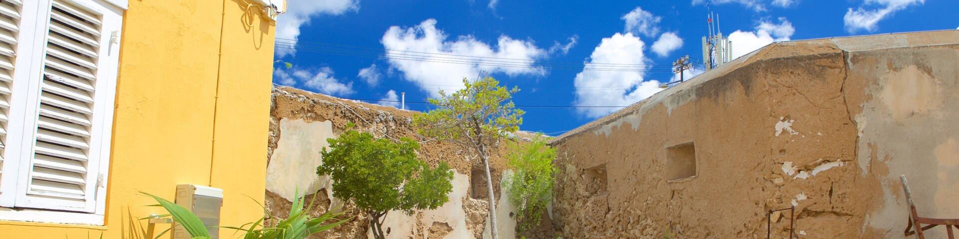 Fort Zoutman montrant patrimoine historique