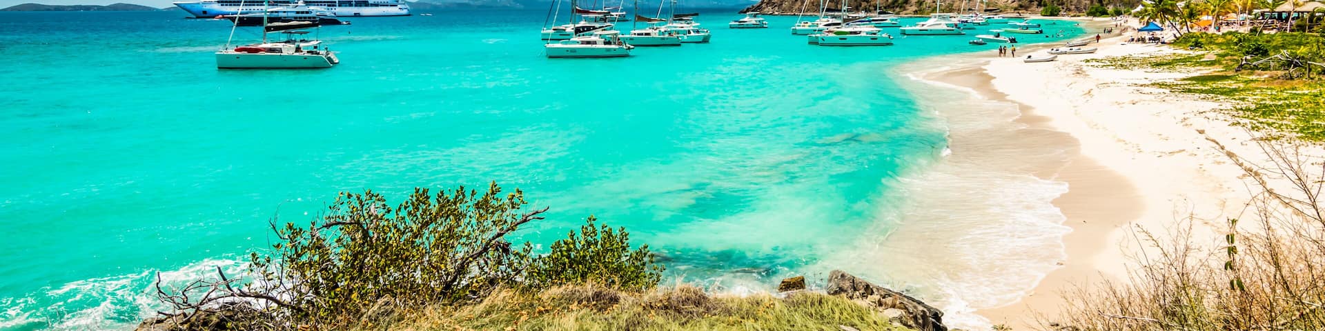 White Bay Beach, Jost Van Dyke, British Virgin Islands.