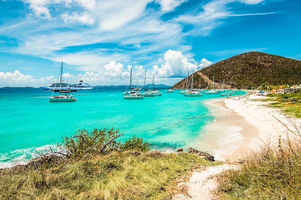 White Bay Beach, Jost Van Dyke, British Virgin Islands.