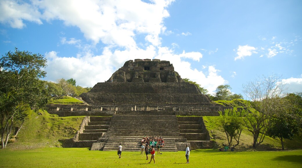 Xunantunich featuring indigenous culture and heritage elements