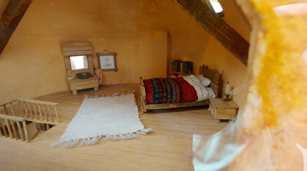 Belgian Comic Strip Center showing interior views