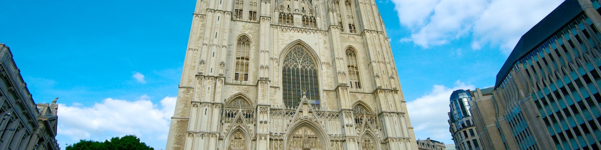 Cathedral of St. Michael which includes religious elements, a church or cathedral and a city