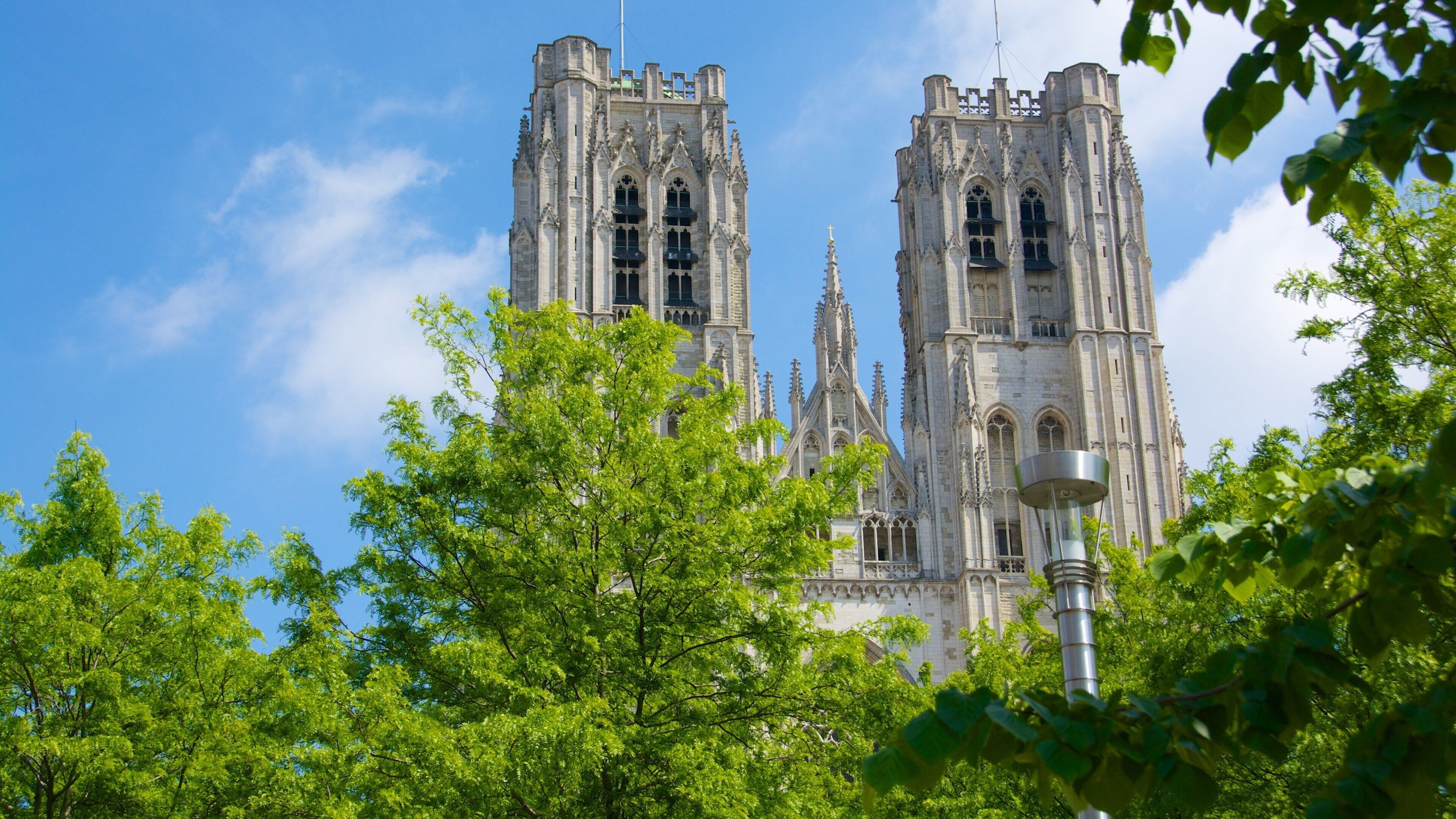 Cathedral of St. Michael showing a church or cathedral, a city and heritage architecture