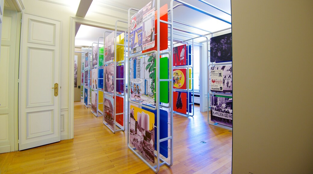 Museu de Bellevue mostrando vistas internas