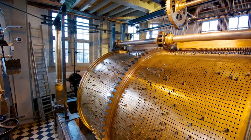 Bruges Belfry featuring interior views and chateau or palace