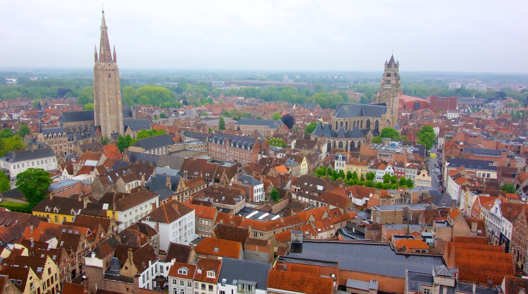 Bruges Belfry featuring a city, heritage architecture and a church or cathedral