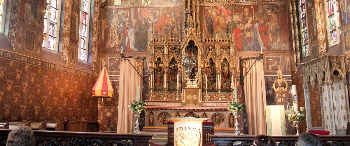 Basilica of the Holy Blood featuring heritage elements, a church or cathedral and interior views