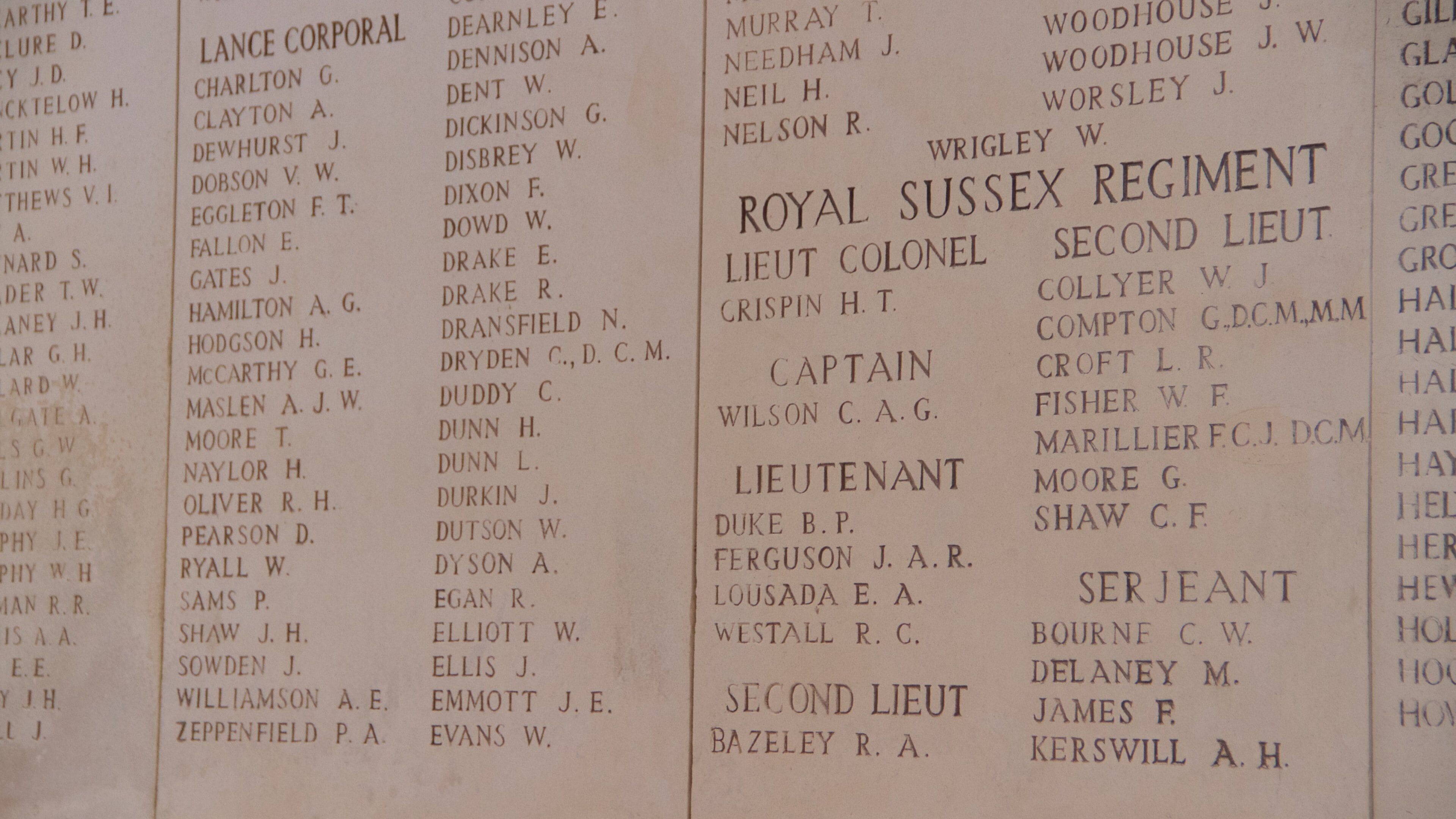 Menin Gate Memorial showing heritage elements