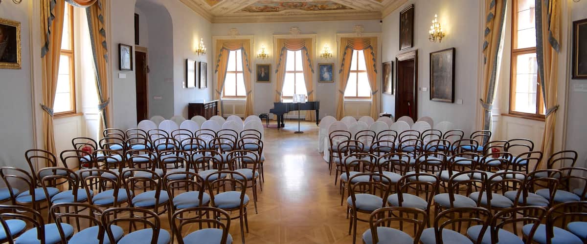 Lobkowicz Palace which includes interior views and heritage architecture