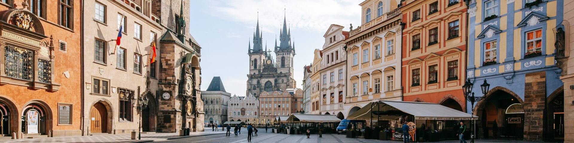 Old Town Hall Tower featuring heritage architecture and a city