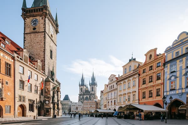 Old Town Hall Tower featuring heritage architecture and a city